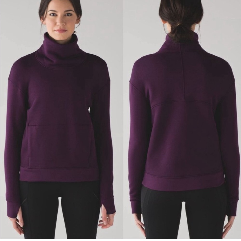 Lululemon Scuba Turtleneck Fleece Sweatshirt Top